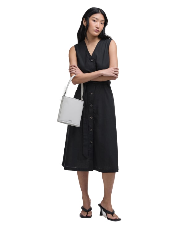 Women's Barbour Elsie Midi Dress - Black