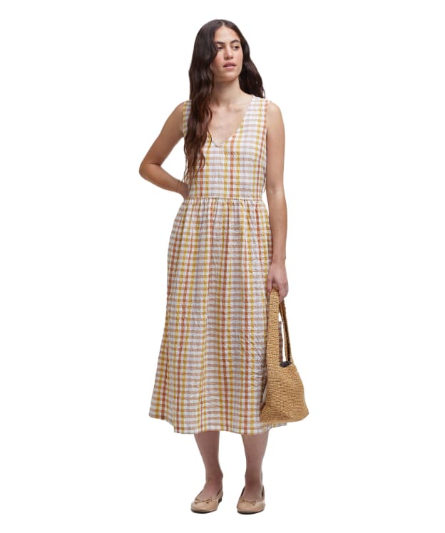 Women's Barbour Penelope Midi Dress - Multi Gingham