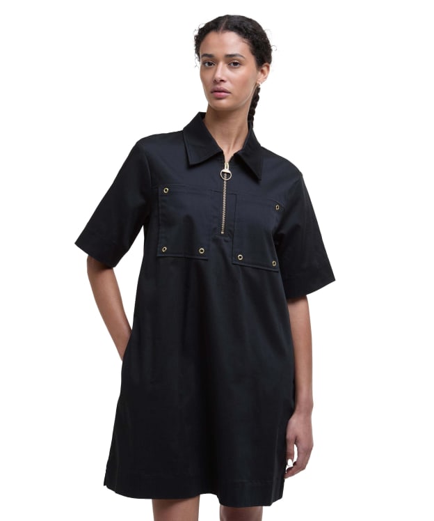 Women's Barbour Ettie Mini Dress - Black