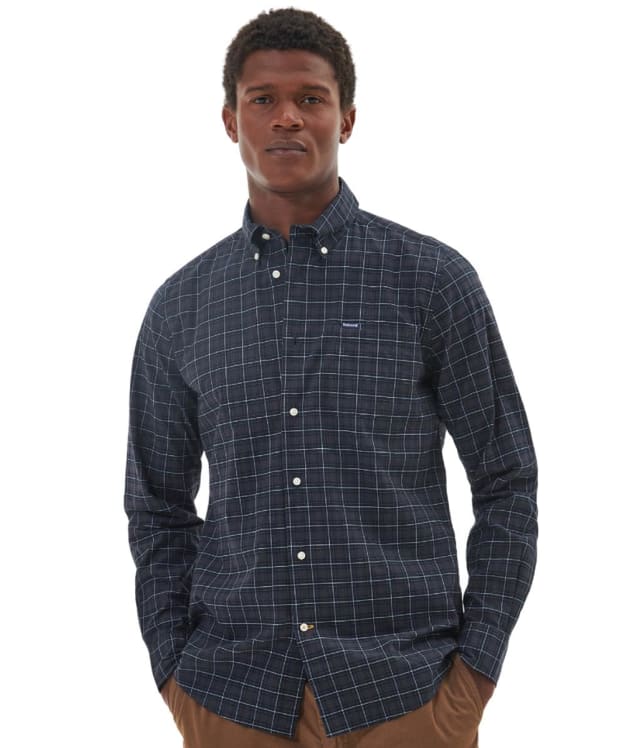 Men’s Barbour Lomond Tailored Shirt - Black Slate