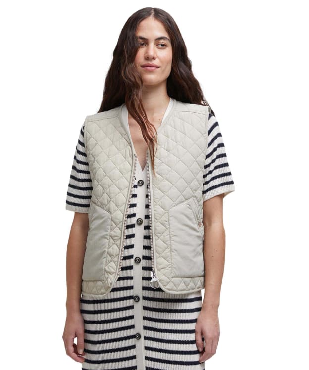 Women's Barbour Louise Gilet - Light Sand