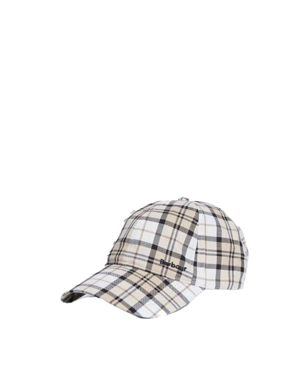Women's Barbour Agnes Tartan Cap - Safari Tartan