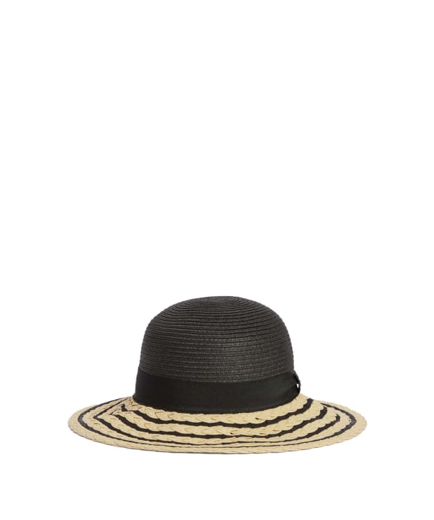 Women's Barbour Macy Braid Summer Hat - Black / Natural