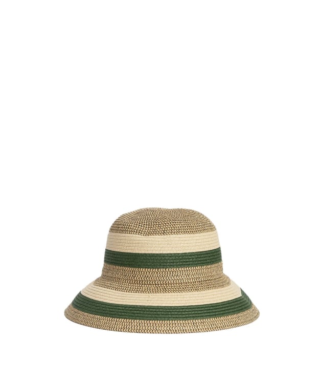 Women's Barbour Daphne Braid Summer Hat - Olive / Sand