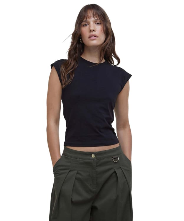Women's Barbour International Priya Top - Black
