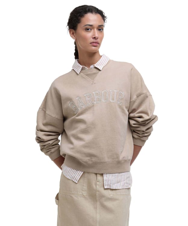 Women's Barbour Millie Sweatshirt - Praline