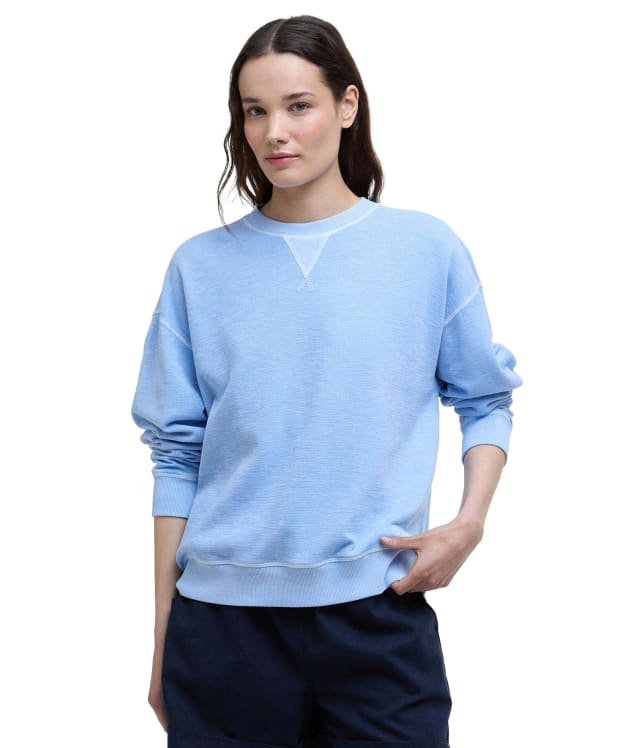 Women's Barbour Aurelia Sweatshirt - Breeze Blue
