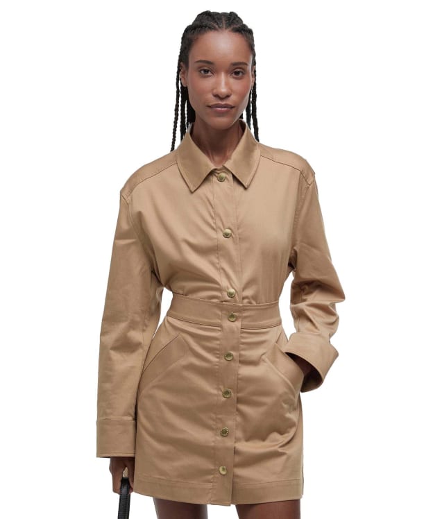 Women's Barbour Ettie Overshirt - Sand