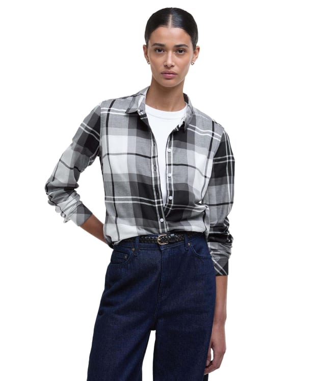 Women’s Barbour Bredon Shirt - Monochrome Tartan 