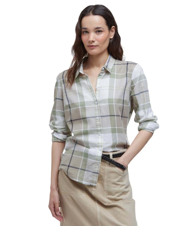 Women’s Barbour Bredon Shirt - Rosemary Tartan 2