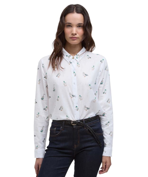 Women’s Barbour Safari Shirt - Duck Print