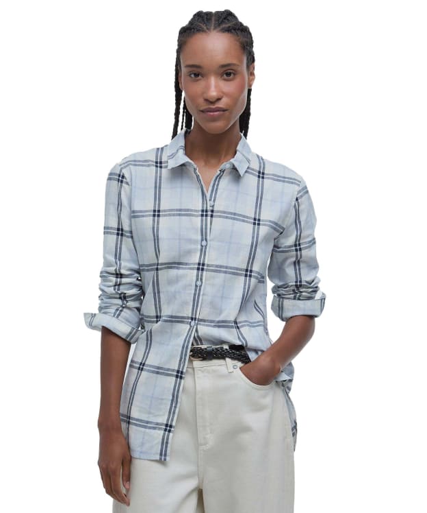 Women’s Barbour Seaglow Shirt - New Navy Check