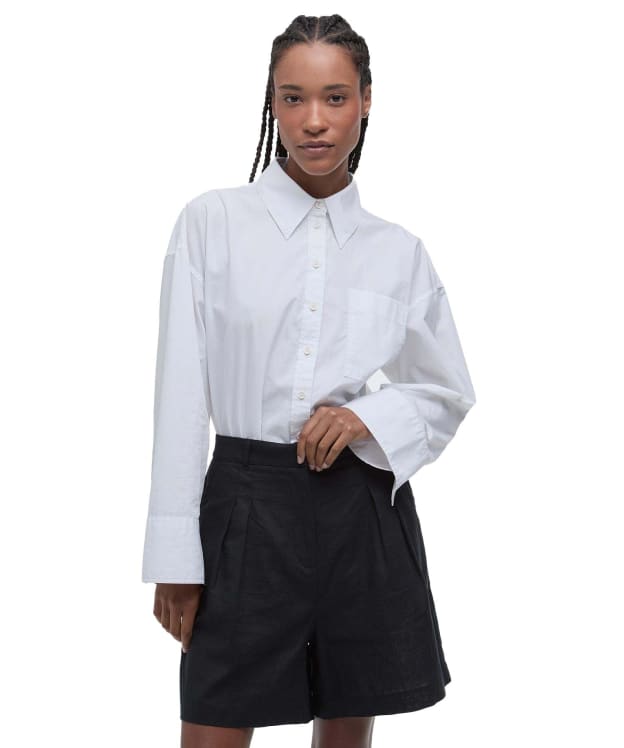 Women's Barbour Angela Shirt - White