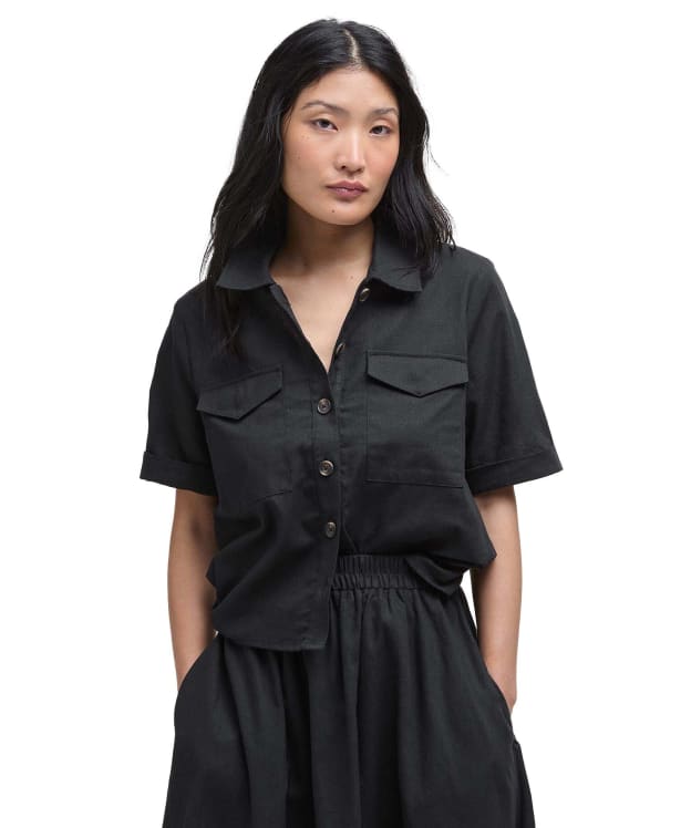 Women's Barbour Luna Shirt - Black