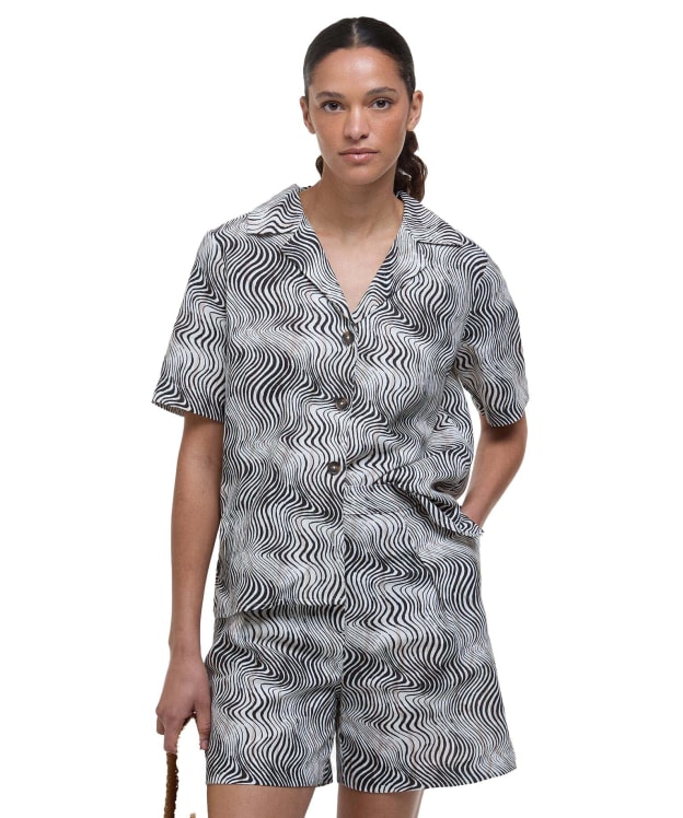 Women's Barbour Romy Shirt - Monochrome Print