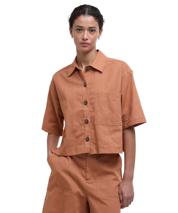 Women's Barbour Cary Shirt - Bran