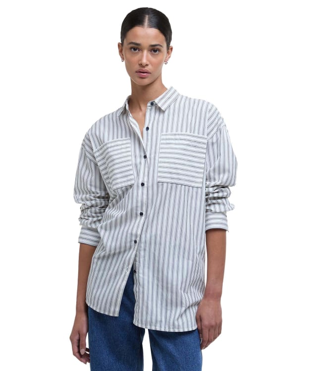 Women's Barbour Millie Shirt - Navy Stripe