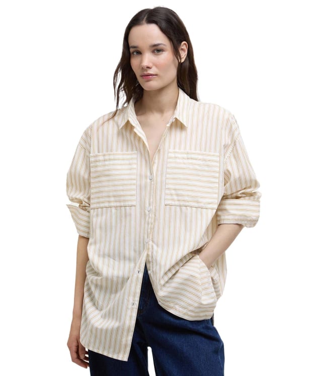 Women's Barbour Millie Shirt - Chartreuse Stripe