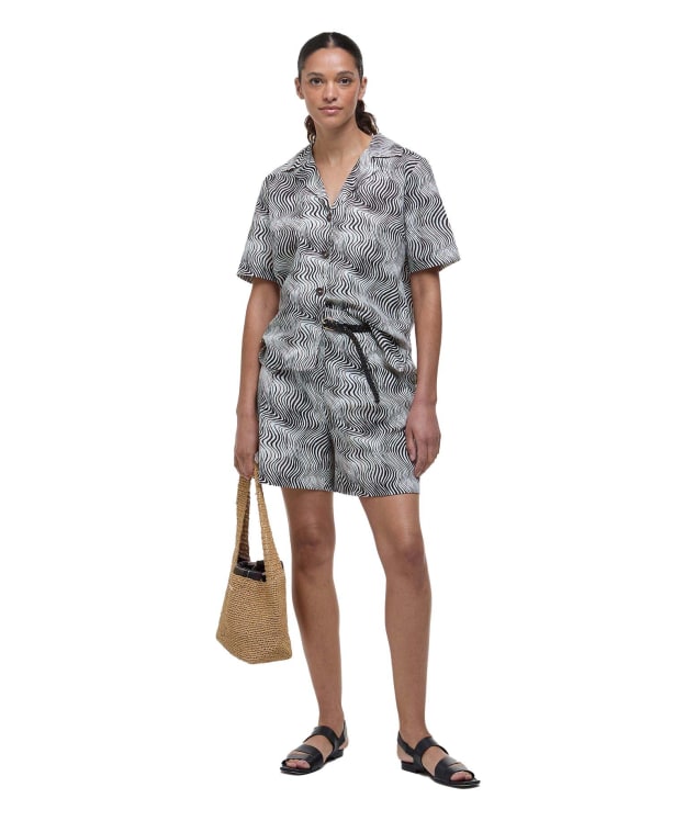 Women's Barbour Romy Shorts - Monochrome Print