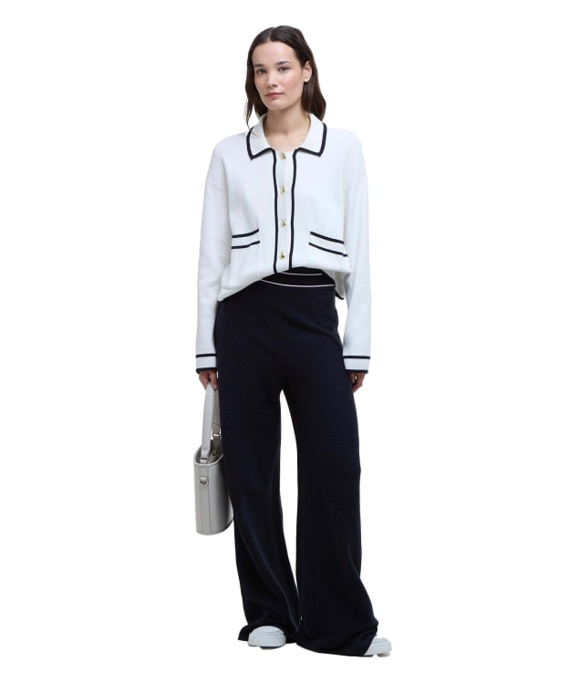 Women's Barbour Knitted Maisy Trousers - Dark Navy