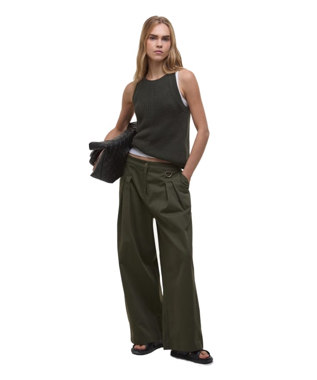 Women's Barbour International Dakota Trousers - Envy
