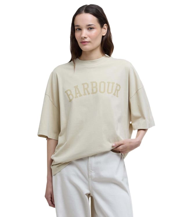 Women's Barbour Katie T-Shirt - Salt
