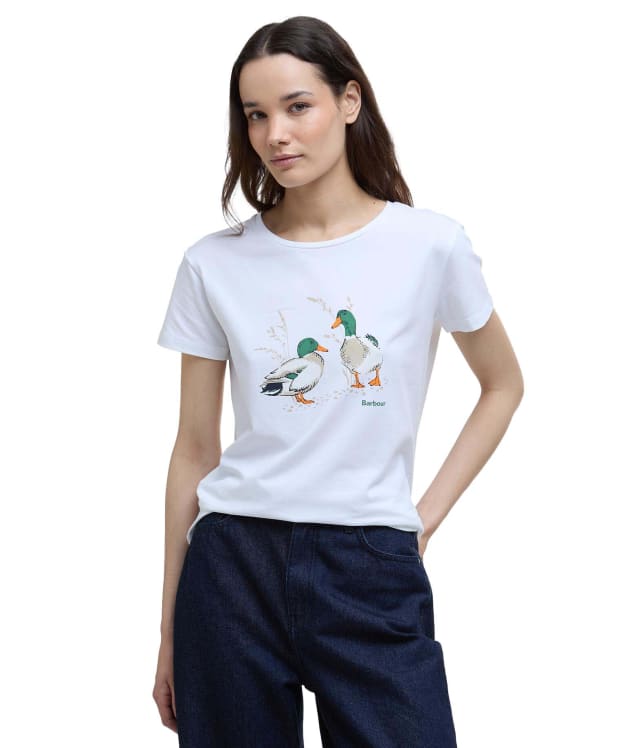 Women's Barbour Penfor T-Shirt - White