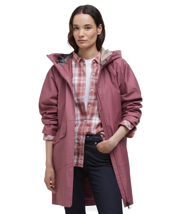 Women's Barbour Heron Waterproof Jacket - Deep Pruce