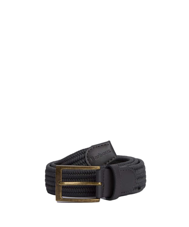Men's Barbour Nevis Webbing Belt - Gunmetal