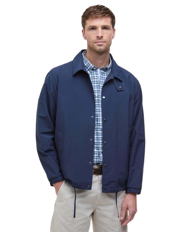 Men's Barbour Lightweight Casual Coach Jacket - Navy