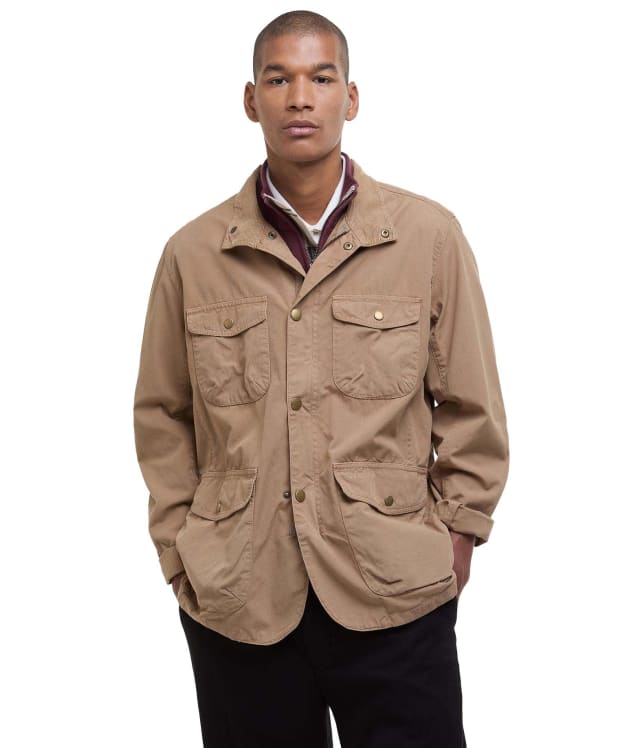 Men's Barbour Ogston Casual Jacket - Stone