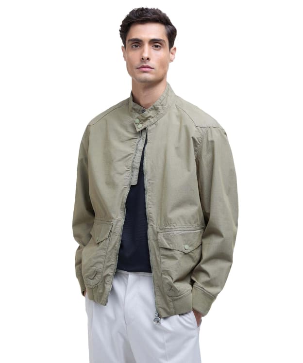 Men's Barbour International Matley Casual Jacket - Bleached Olive