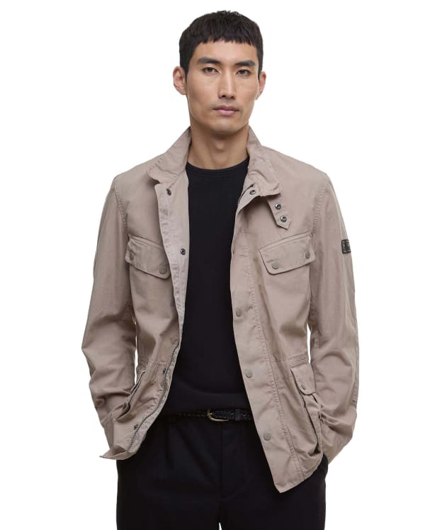 Men's Barbour International Cotton Casual Duke Jacket - Timberwolf