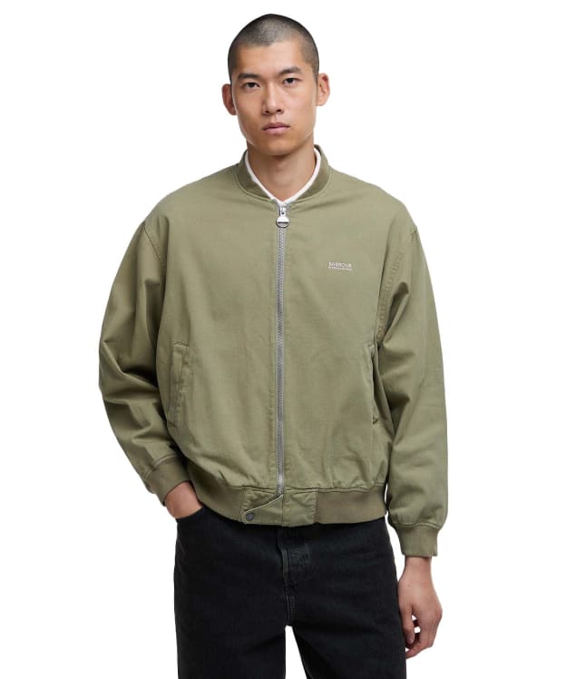 Men's Barbour International Arnfield Casual Jacket - Bleached Olive