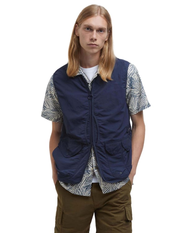 Men's Barbour Utility Flyweight Gilet - Navy