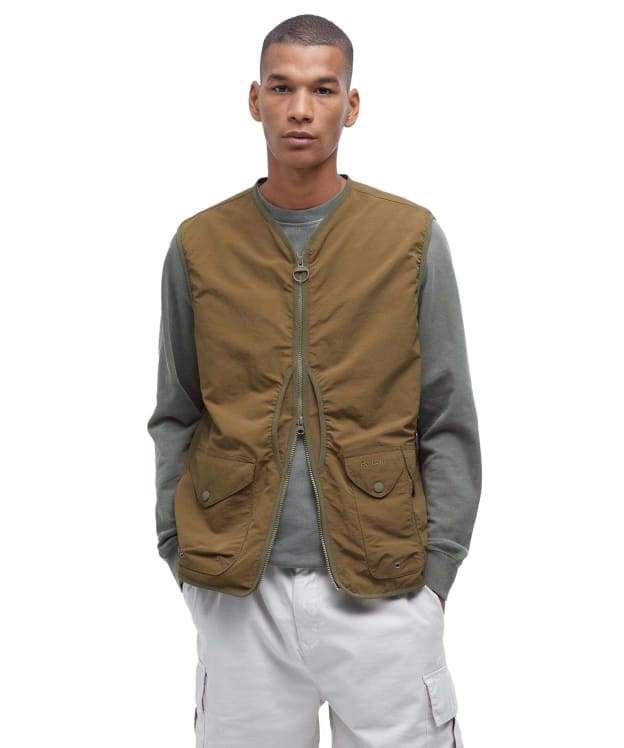 Men's Barbour Utility Flyweight Gilet - Light Sage