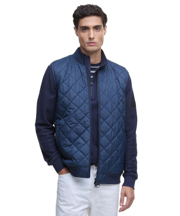 Men's Barbour International Harfell Quilted Gilet - Navy