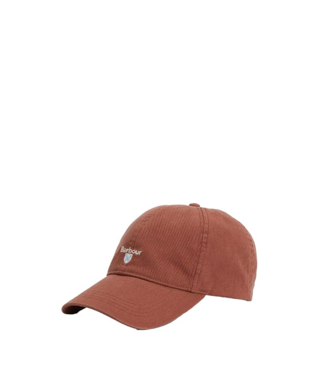 Men's Barbour Cascade Sports Cap - Dark Rust