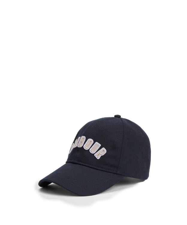 Men's Barbour Campbell 6 Panel Cotton Sports Cap - New Navy