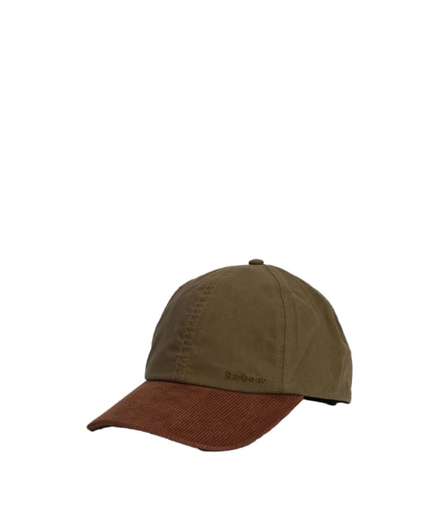 Men's Barbour Transport Cap - Dusky Green
