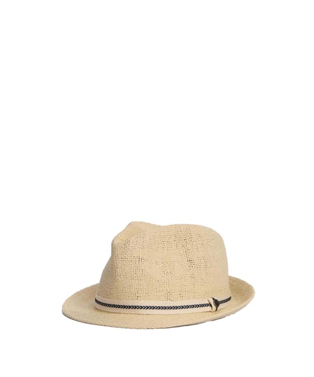Men's Barbour Bransdale Trilby Summer Hat - Natural