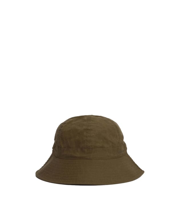 Men's Barbour Transport 6 Panel Bucket Hat - Dusky Green