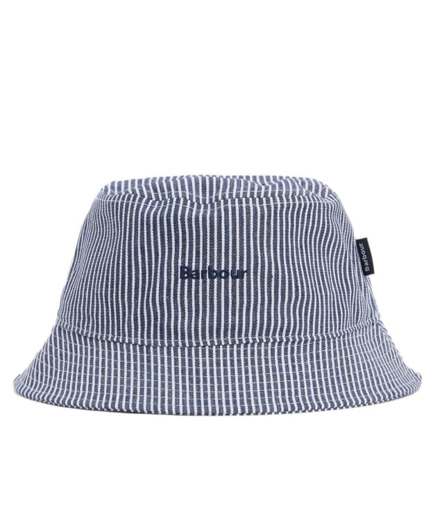 Men's Barbour Tynedale Bucket Hat - Navy / White