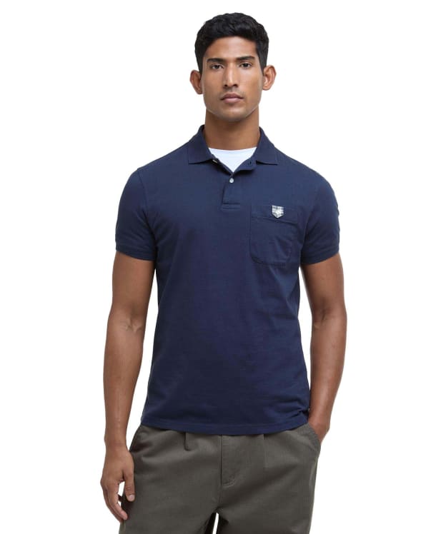 Men's Barbour Tothill Tailored Fit Polo Shirt - Navy