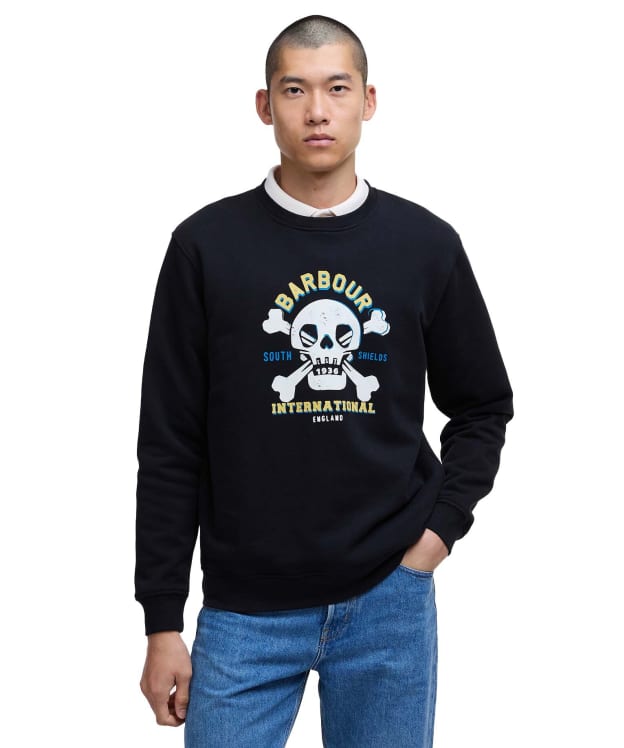Men's Barbour International Carlisle Graphic Sweatshirt - Black