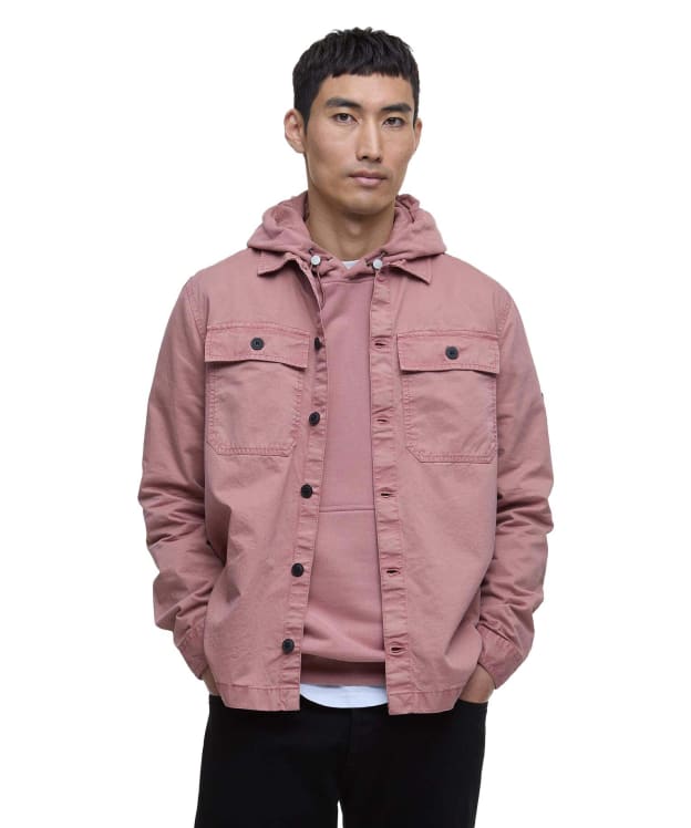 Men's Barbour International Arlo Overshirt - Vintage Pink