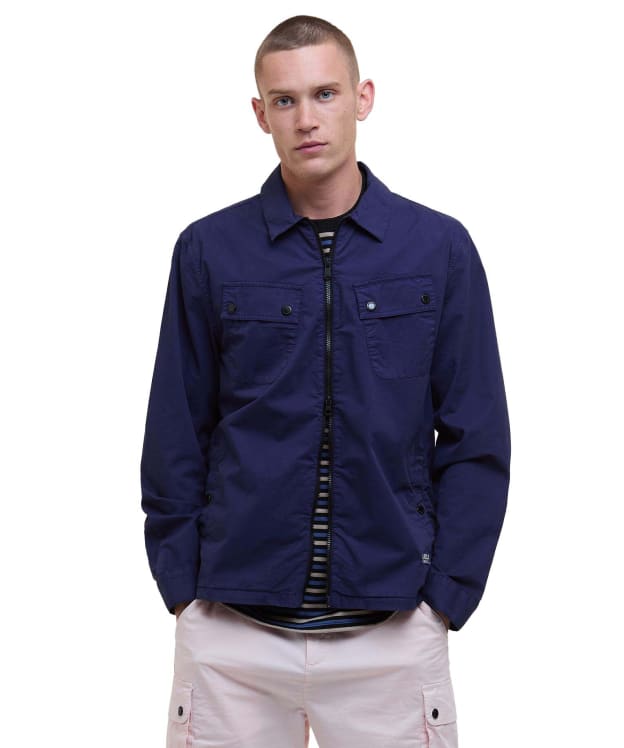 Men's Barbour International Hayden Overshirt - Midnight Blue