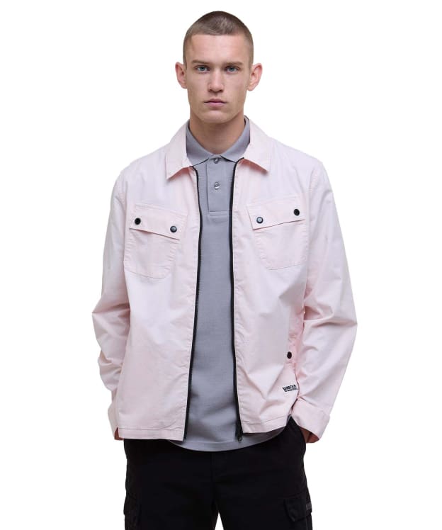 Men's Barbour International Hayden Overshirt - Quartz Pink