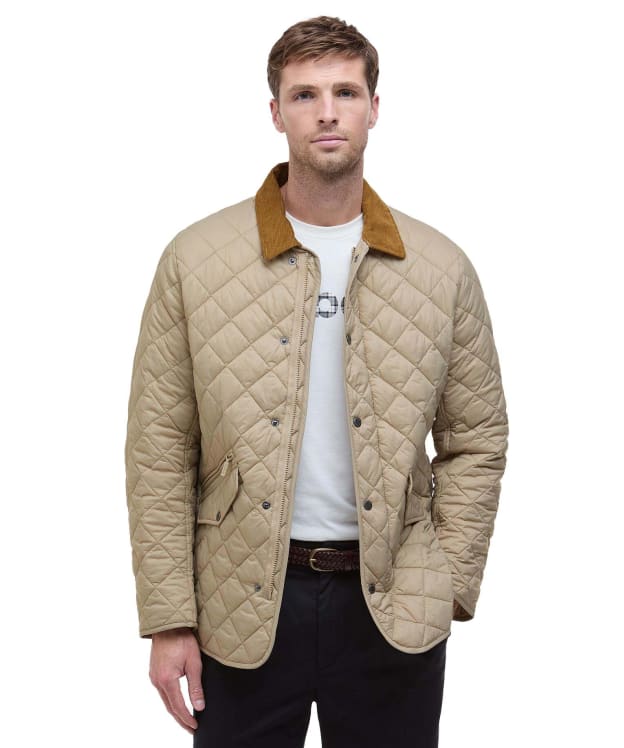 Men's Barbour Modern Chelsea Quilted Jacket - Washed Stone