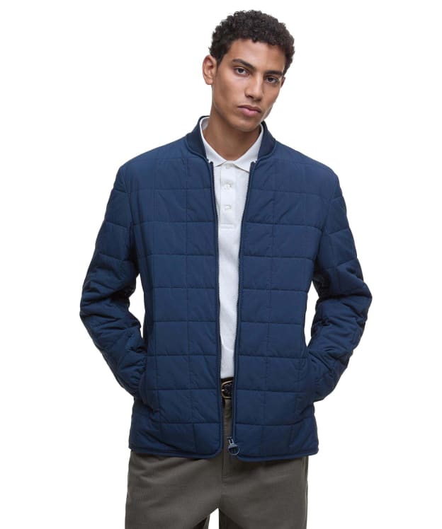 Men's Barbour Elmstone Quilted Jacket - Navy